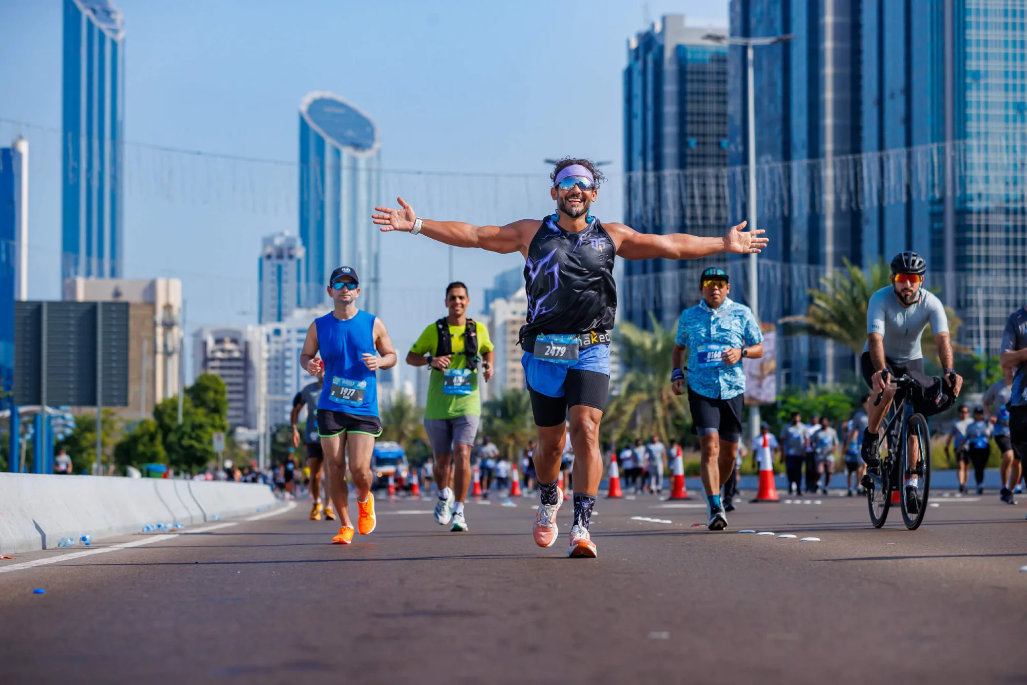 Marathon Relay Runners